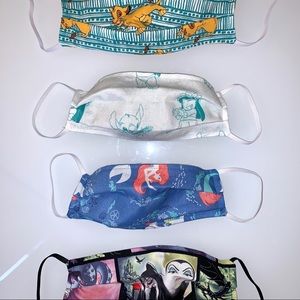 DISNEY LION KING Kids Batik Cotton Face Masks